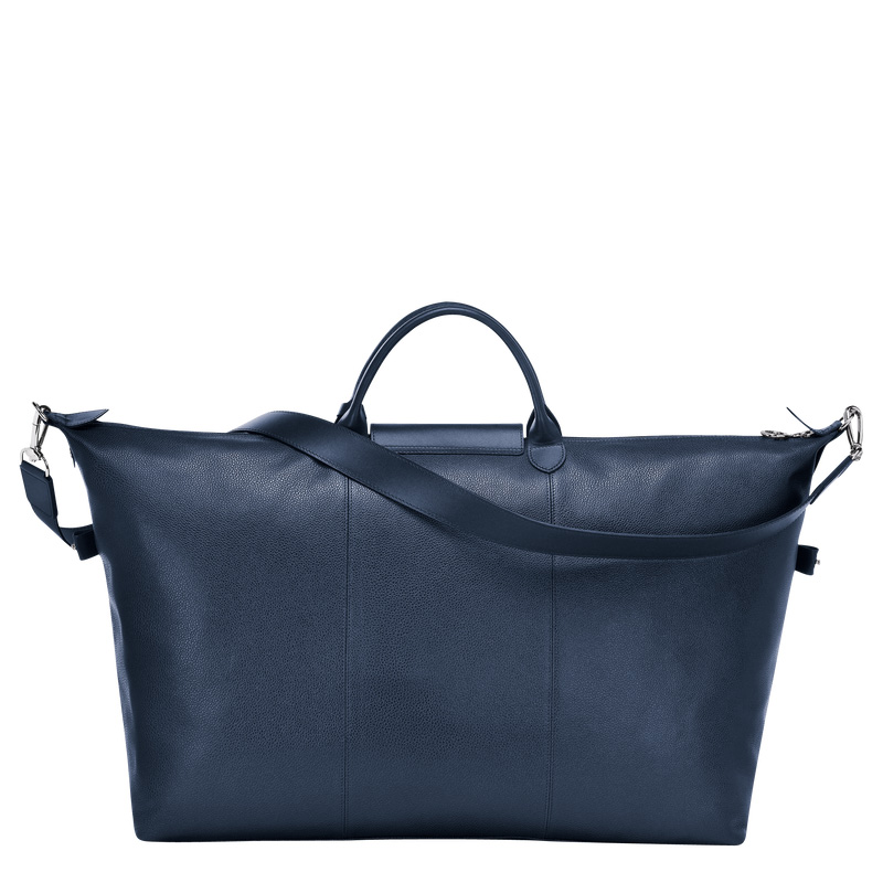Longchamp | Le Foulonné L Travel bag Navy - Leather | Navy