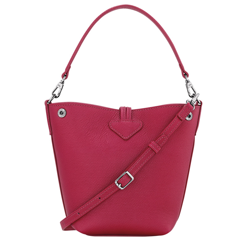 Longchamp | Le Roseau XS Bucket bag Beetroot - Leather | Beetroot