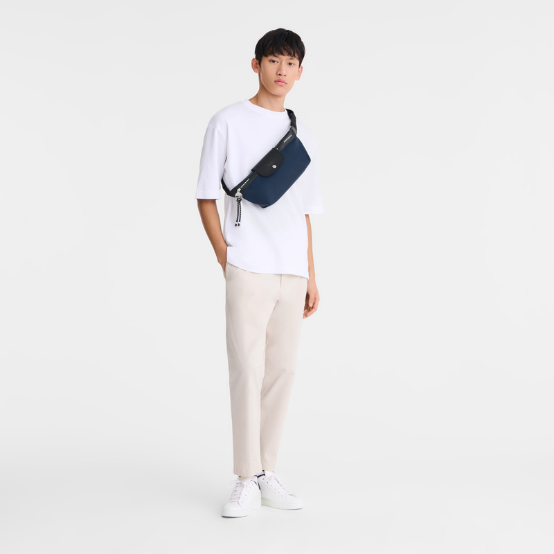 Longchamp | Le Pliage Energy M Belt bag Navy - Canvas | Navy